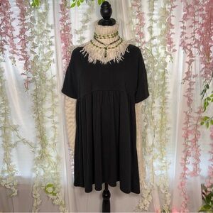 Elegant Black Mini Dress